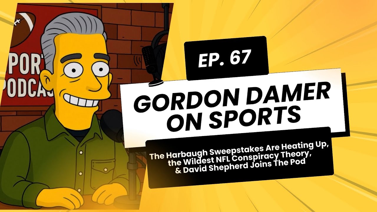 The Harbaugh Sweepstakes Heats Up, The Wildest NFL Conspiracy Theory & David Shepherd Joins The Pod