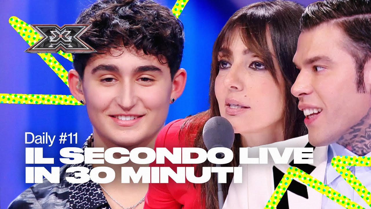 Riassunto del secondo Live Show | Daily 11 X Factor 2022