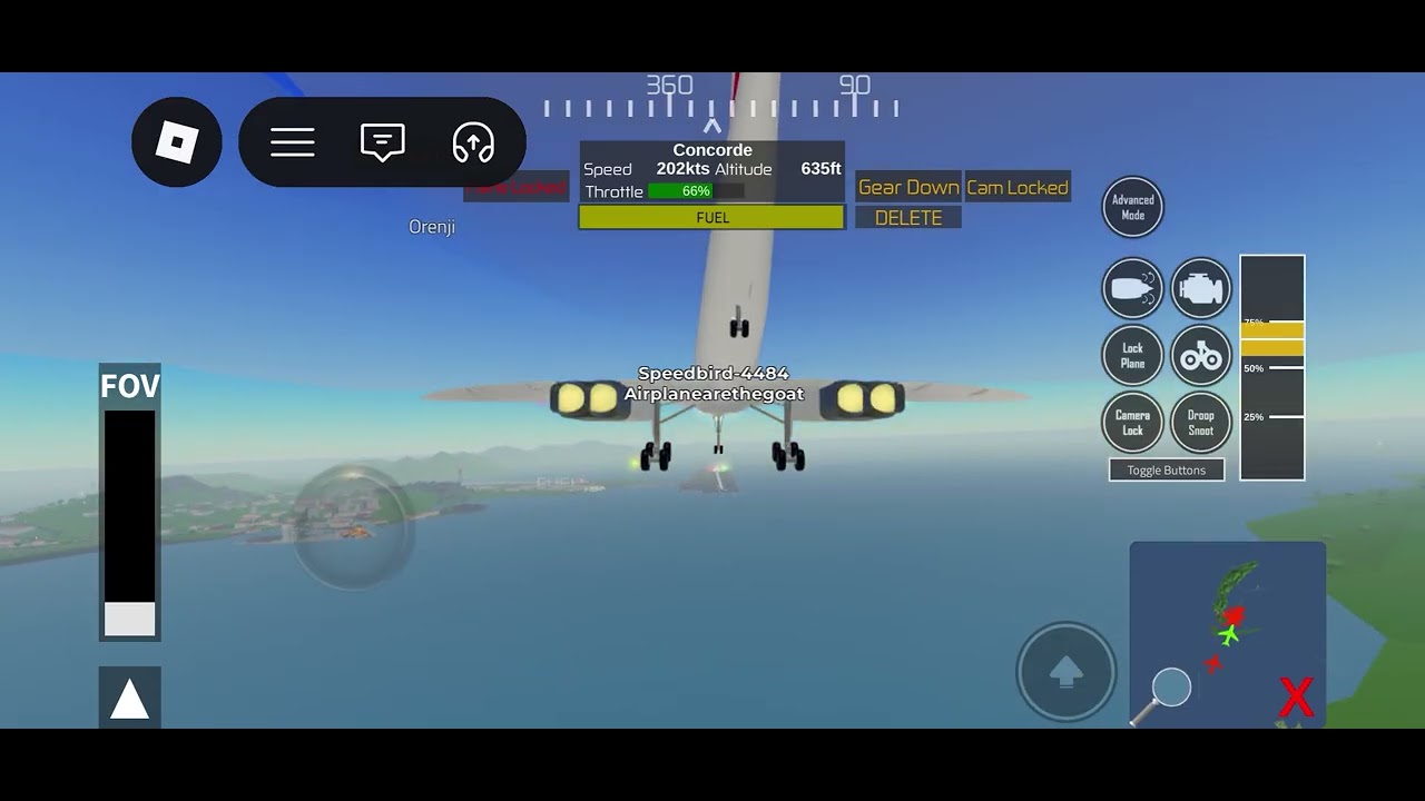 BRITISH AIRWAYS CONCORDE FULL FLIGHT GREATER ROCKFORD TO ORENJI