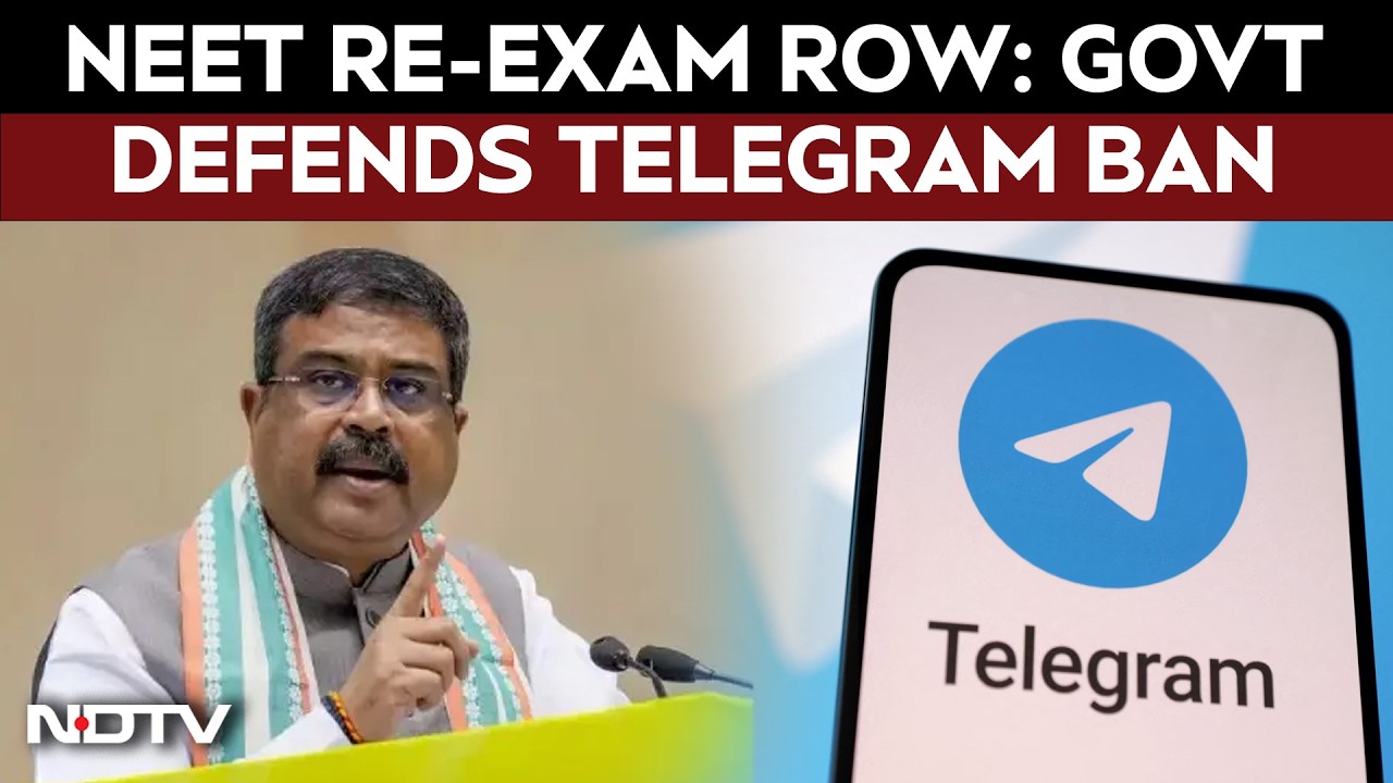 Новости о Telegram и NEET | Скандал вокруг пересдачи NEET: правительство защищает блокировку Tele...