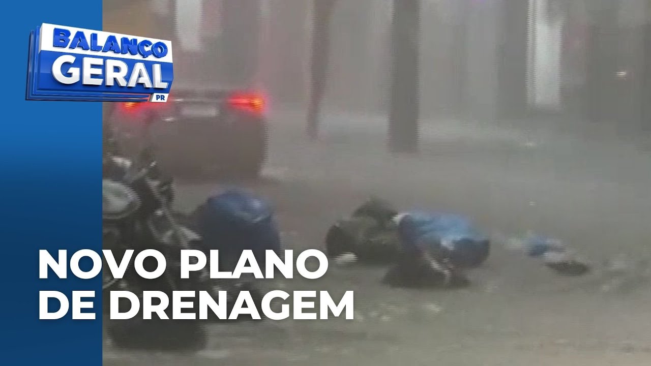 Prefeitura de Curitiba vai contratar novo plano de drenagem para impedir alagamentos no Centro