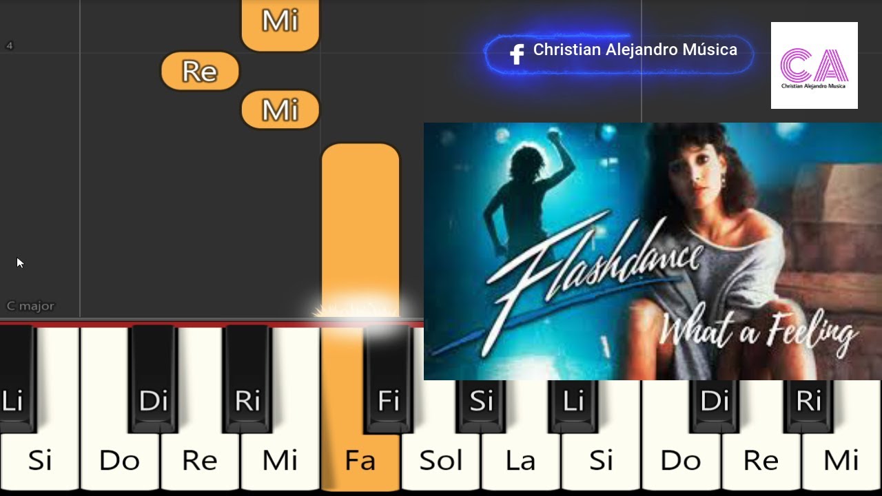 What a feeling - Flashdance - MELODICA