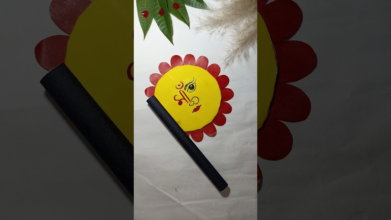 Durga Puja special craft ideas /Beautiful home decoration ideas #diy #durgapuja #shorts