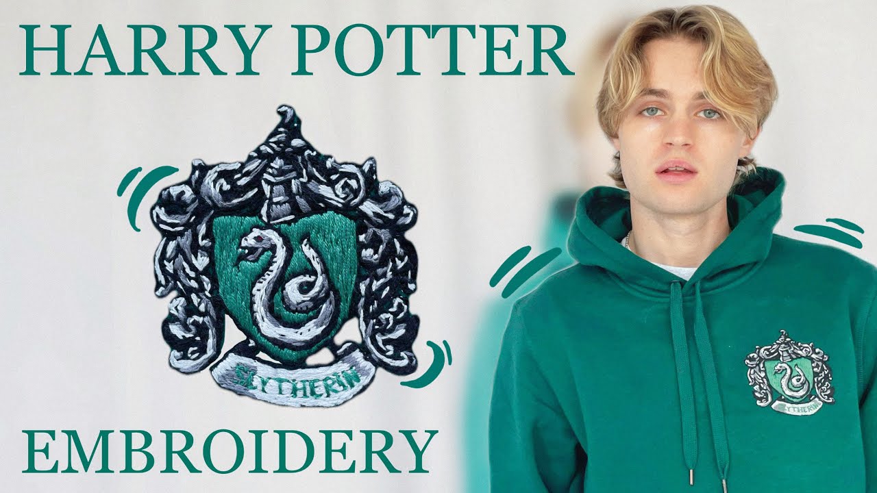 HARRY POTTER EMBROIDERY | BEGINNER TUTORIAL | Henri Purnell