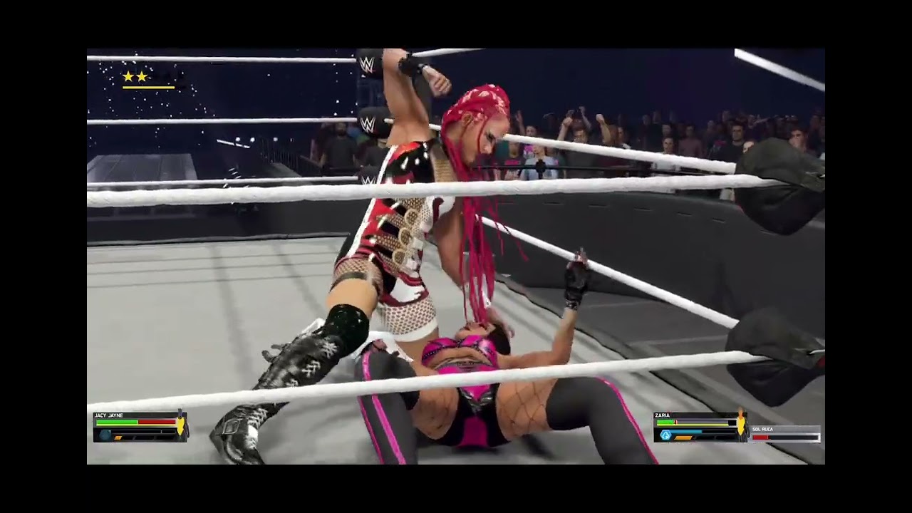 ZARIA VS JACY JAYNE NXT WOMENS CHAMPIONSHIP MATCH