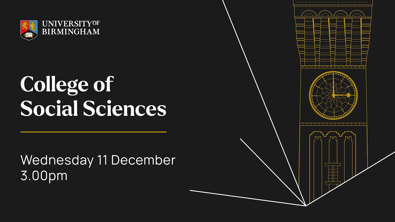 Winter Congregation D011 : Wednesday 11th December 2024 3:00pm