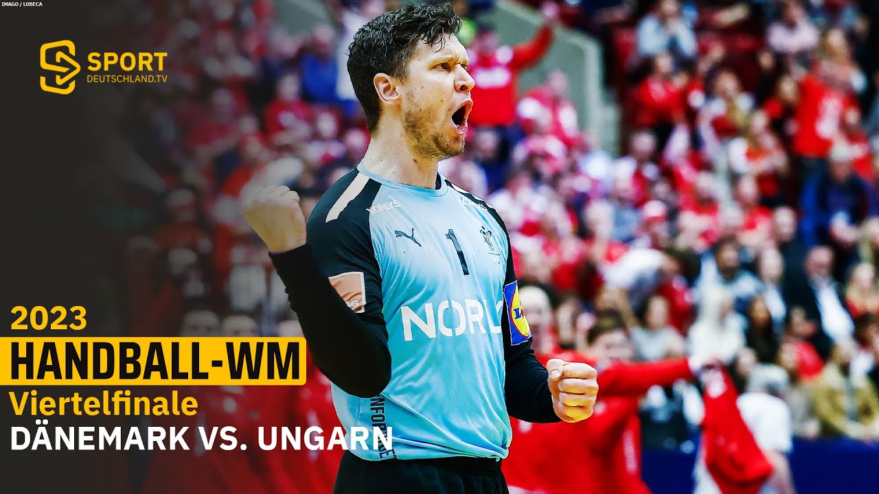 Re-Live: Machtdemonstration im Viertelfinale - Dänemark vs. Ungarn | SDTV Handball