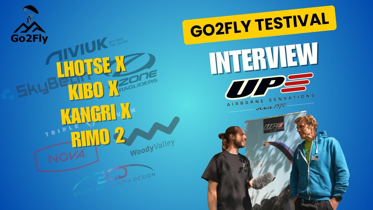 Go2Fly Testival - Exklusives Interview mit UP - Lhotse X / Summit X / Trango X / Rimo 2