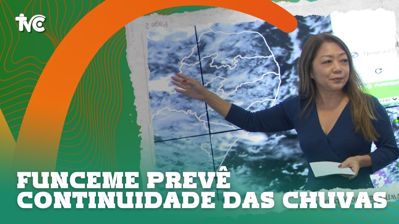 Funceme prev&ecirc; continuidade das chuvas
