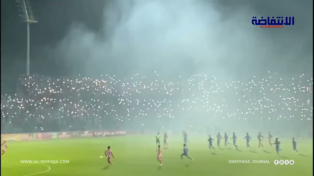 جماهير الكوكب المراكشي يشعلون مدرجات الحارثي