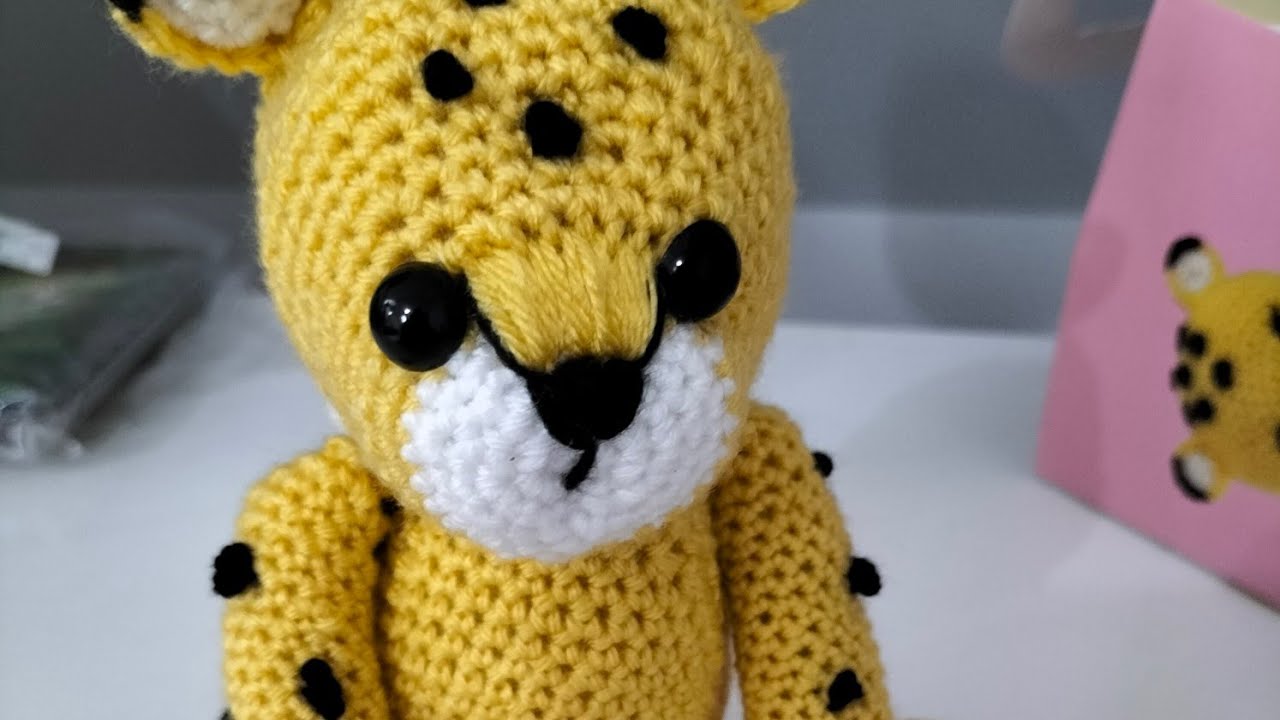 ✨✨TUTO CROCHET FACILE LEOPARD ✨✨#amigurumiscrochet #amigurumiaction