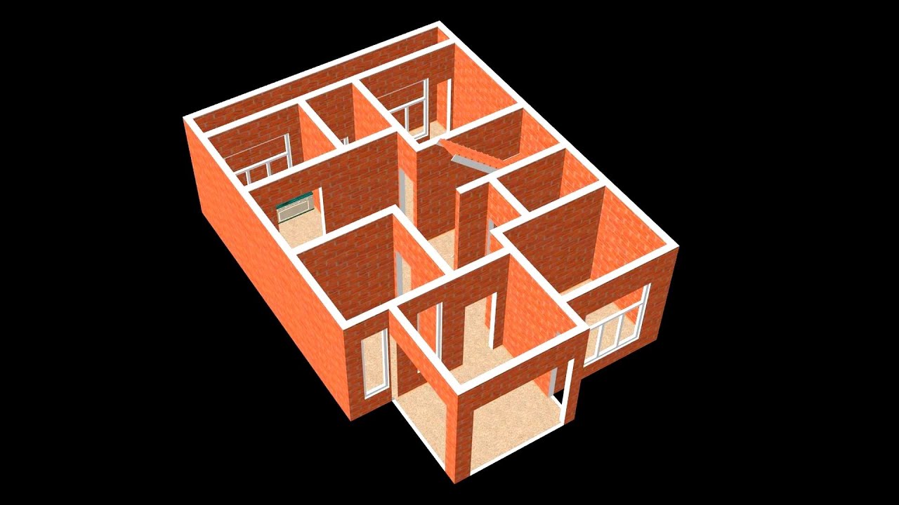 30x42 घर का नक्शा 3 Bedroom House Plan | 1260sqft House plan| 140 Gaj | 30x42ft Small House(9x12.5m)