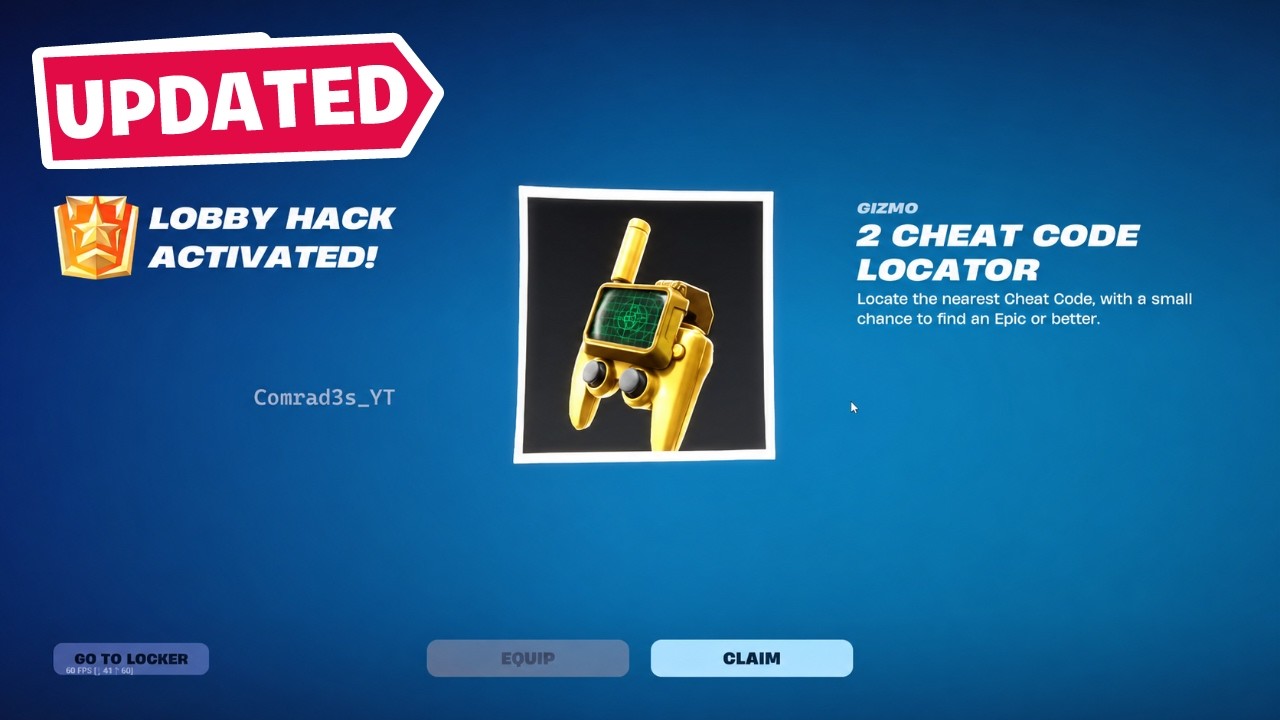 *UPDATED* All 25 Lobby Hack Codes in Fortnite - All Admin Panel Codes in Fortnite