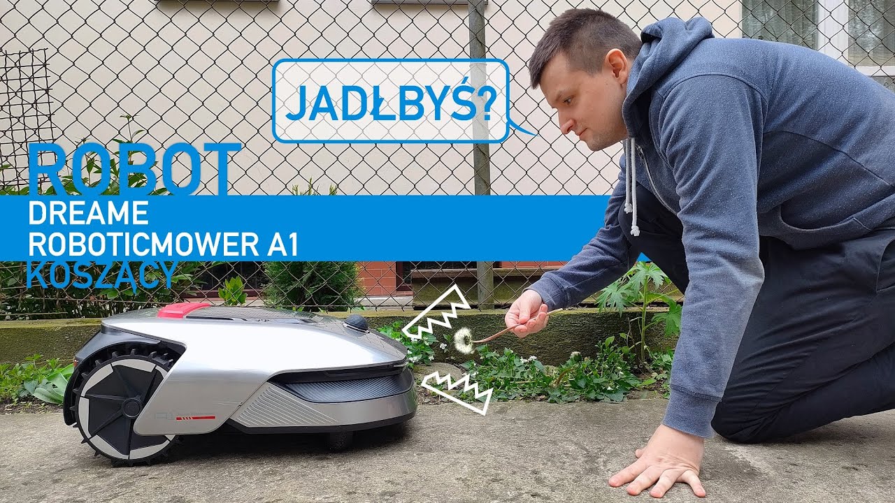 Kosiarka jak odkurzacz? Moja opinia o Dreame Roboticmower A1