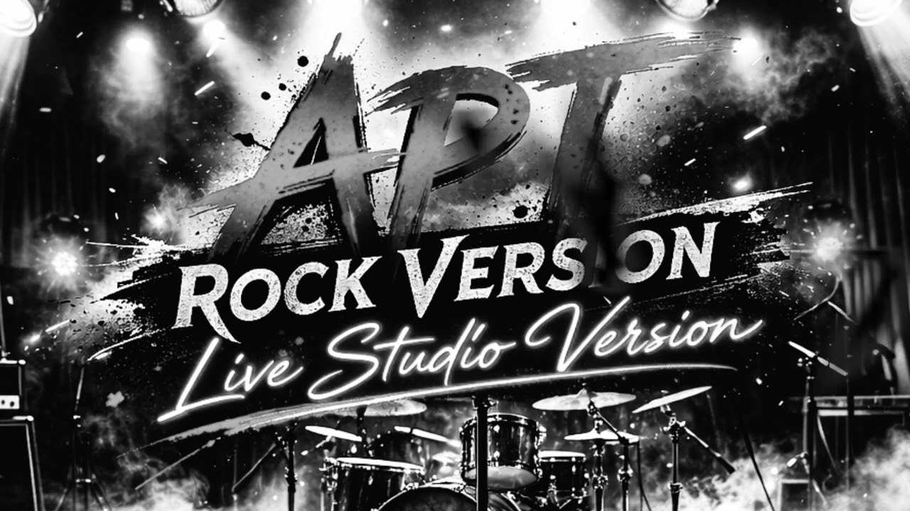 ROS&Eacute; & Bruno Mars - APT. (Rock Version - Live Studio Version)