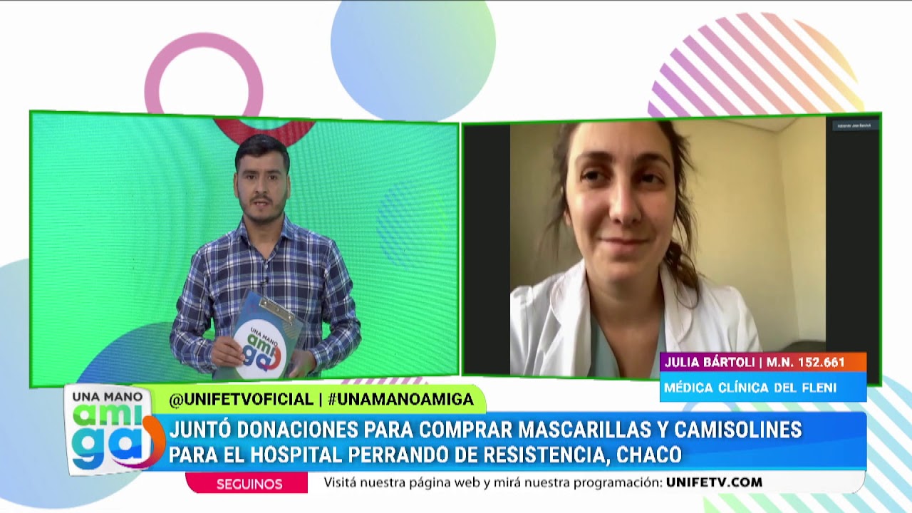 #UnaManoAmiga - Una m&eacute;dica del Fleni junt&oacute; donaciones para un hospital del Chaco