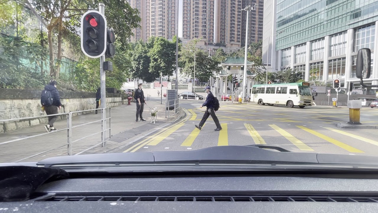 香港區輕型貨車考試路線（東院道缐）