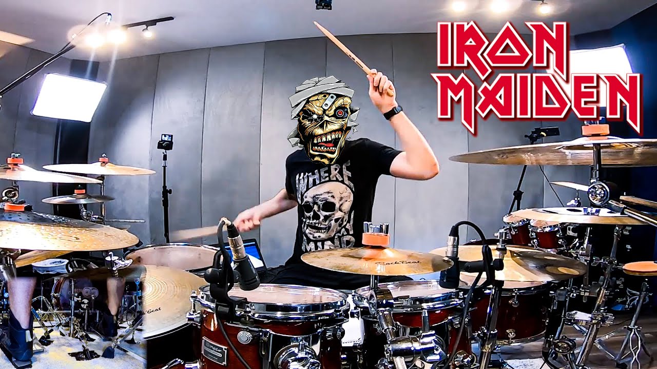 IRON MAIDEN - THE TROOPER | DRUM COVER | PEDRO TINELLO