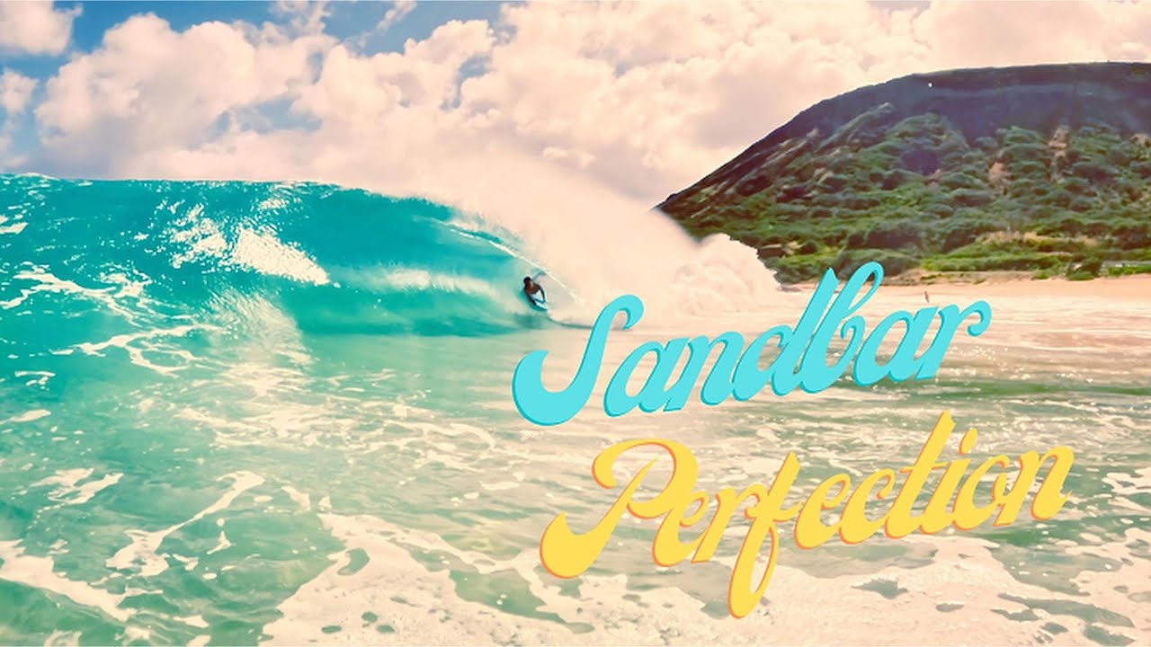 Epic Sandbar at Sandy's After a Big South Swell