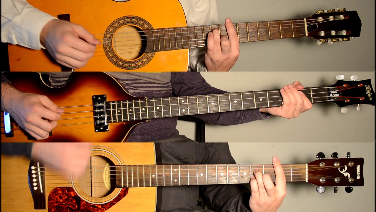 The Beatles - And I Love Her - Full Band Cover - Guitar Cover