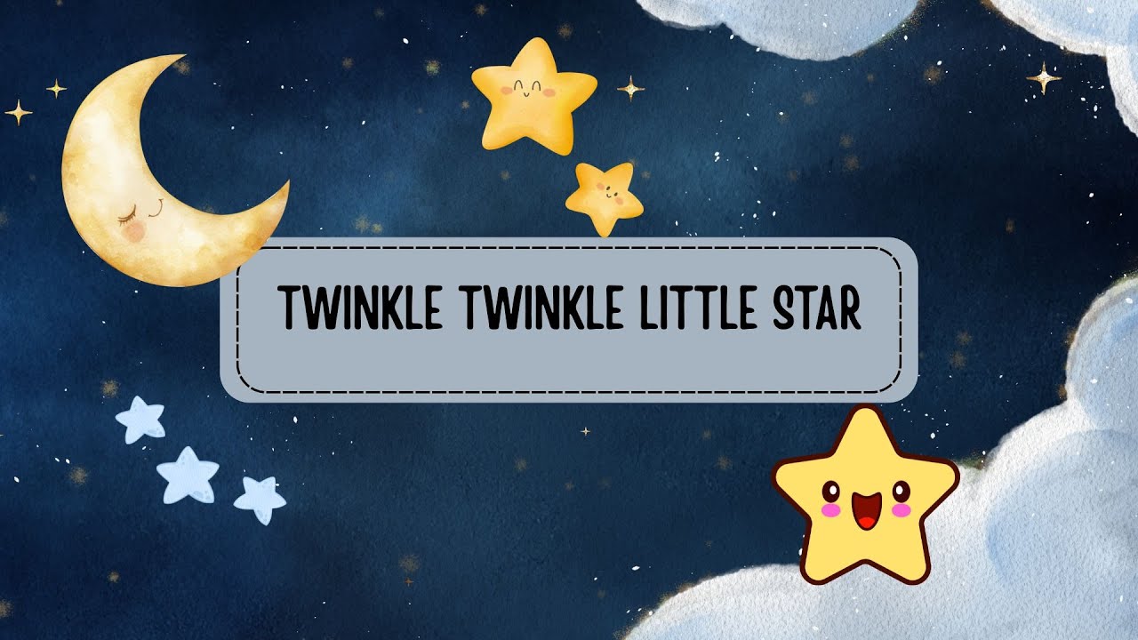 Twinkle Twinkle Little Star Nursery Rhyme | Soothing Sleep Song
