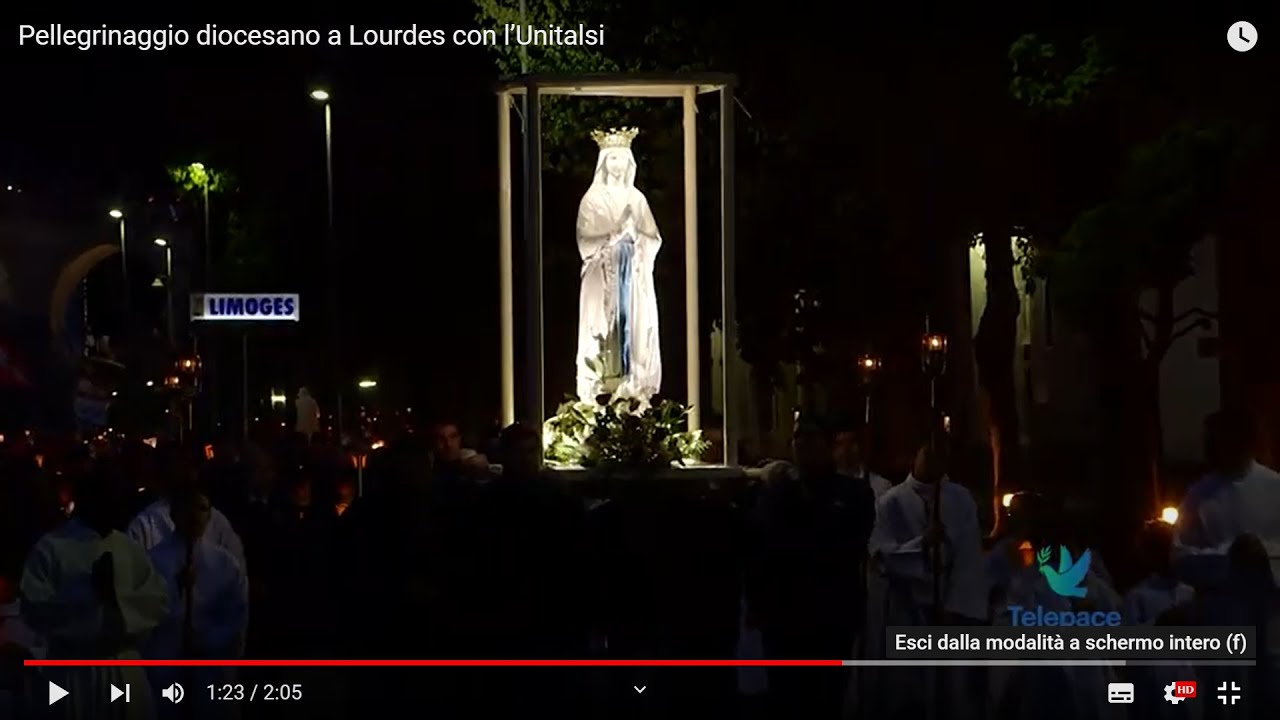 Pellegrinaggio diocesano a Lourdes con l’Unitalsi