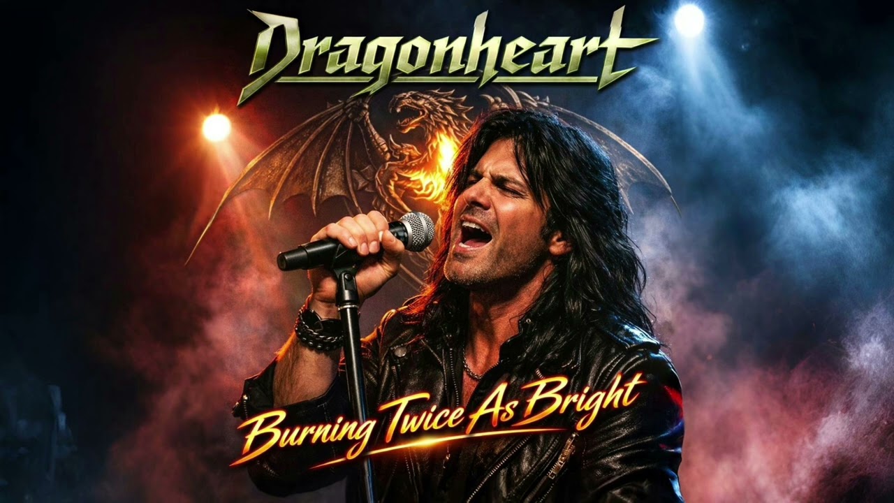 Burning Twice As Bright – 80s Rock Ballad | Powerful Love & Light Anthem