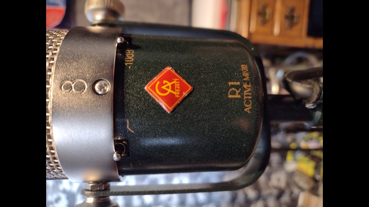 Golden Age R1 MKIII Ribbon Mic unboxing