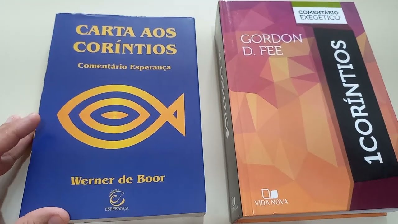 COMENTÁRIO DE 1 CO. ESPERANÇA X EXEGÉTICO VIDA NOVA. #review #comentáriobíblico