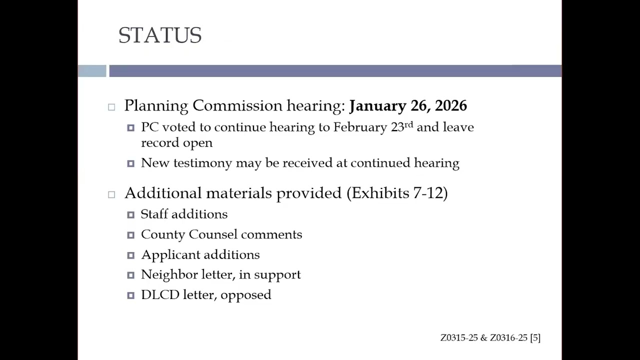 Planning Commission Meeting - Feb. 23, 2026