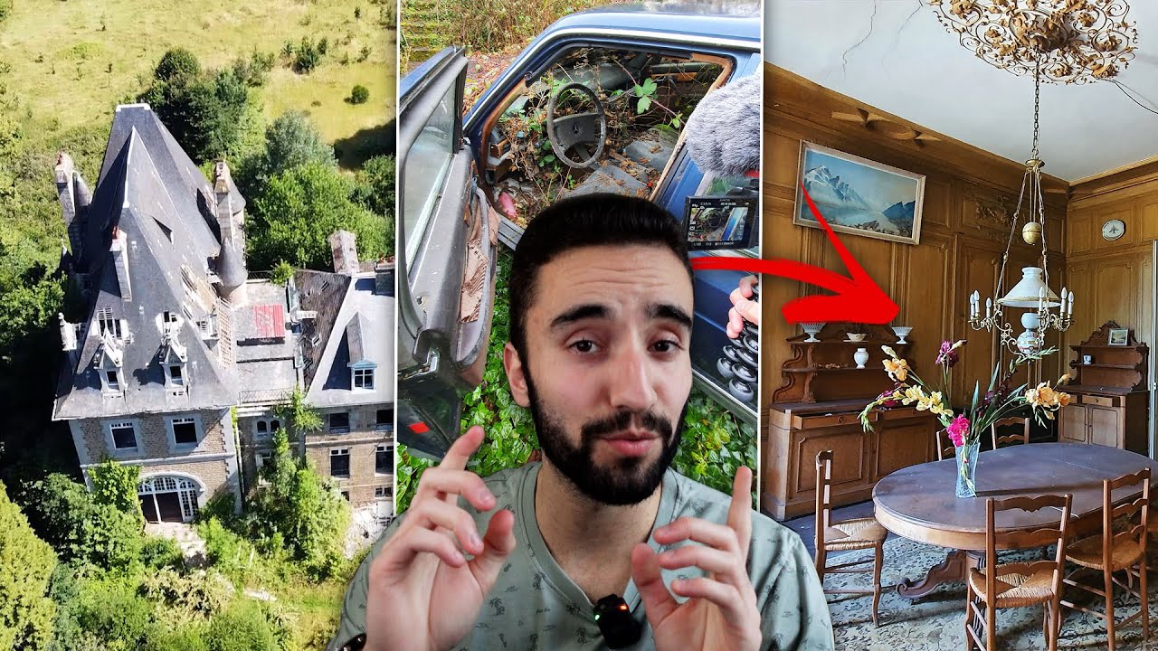 3 URBEX DISPARUS ! (Château du Gangster, Château Paranoïaque, Manoir aux livres)