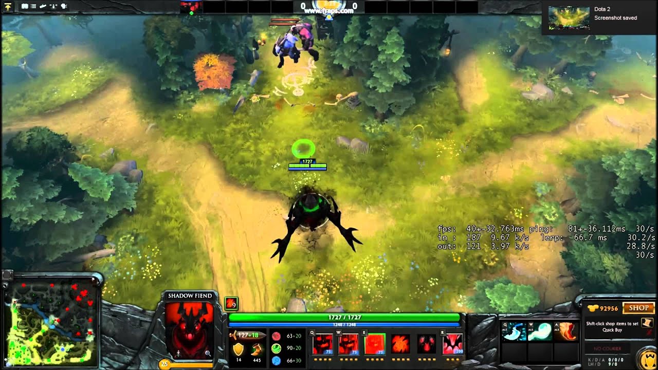 Shadow Fiend New Meta skills and item