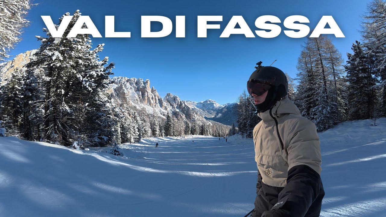 POV: stai sciando in Val di Fassa