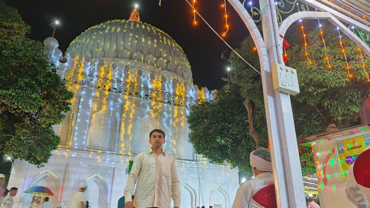 567 URS Mubarak hazrat Khwaja Abul Faiz (R,H) sandal Mubarak 2024 bidar @sajjadalibidar4834 #vlog