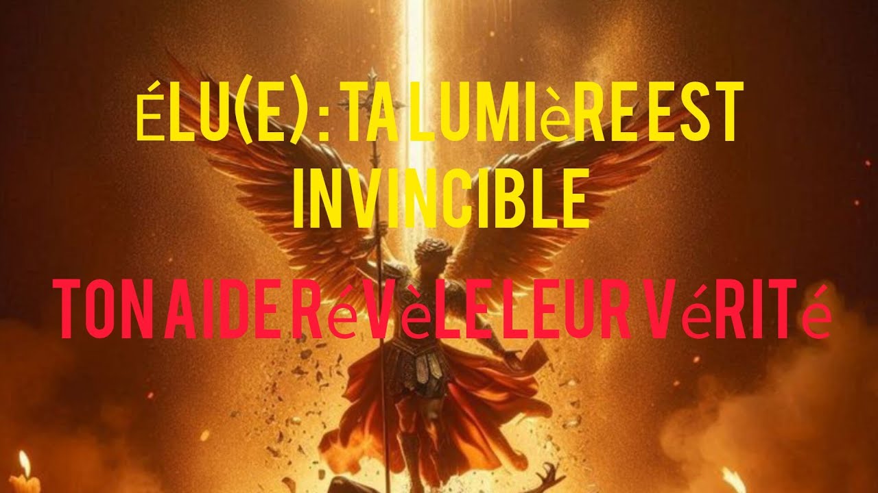 🌟 ÉLU(E) ! Ta lumière est puissante… ne laisse personne la diminuer ! 🌟