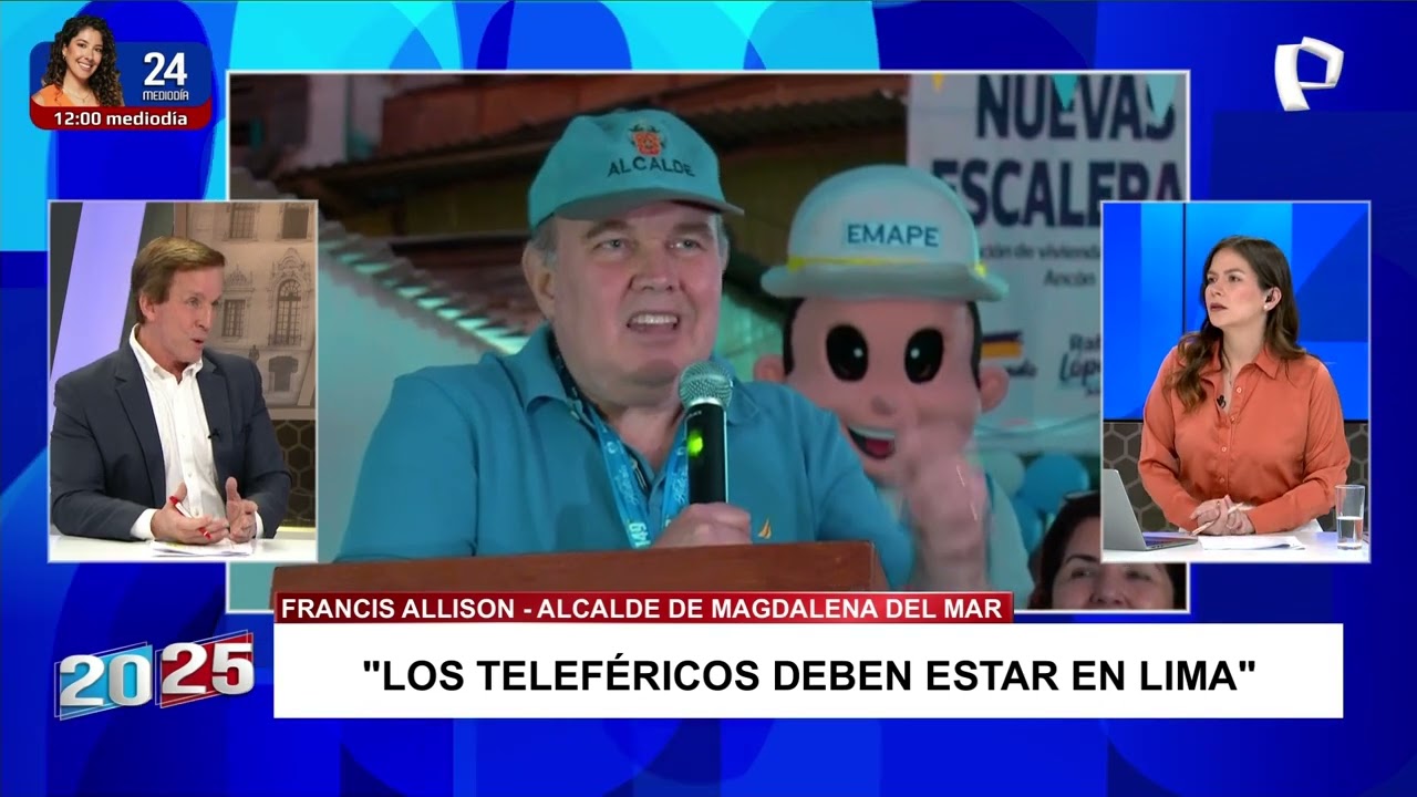 Francis Allison, candidato a la Alcaldía de Lima: 