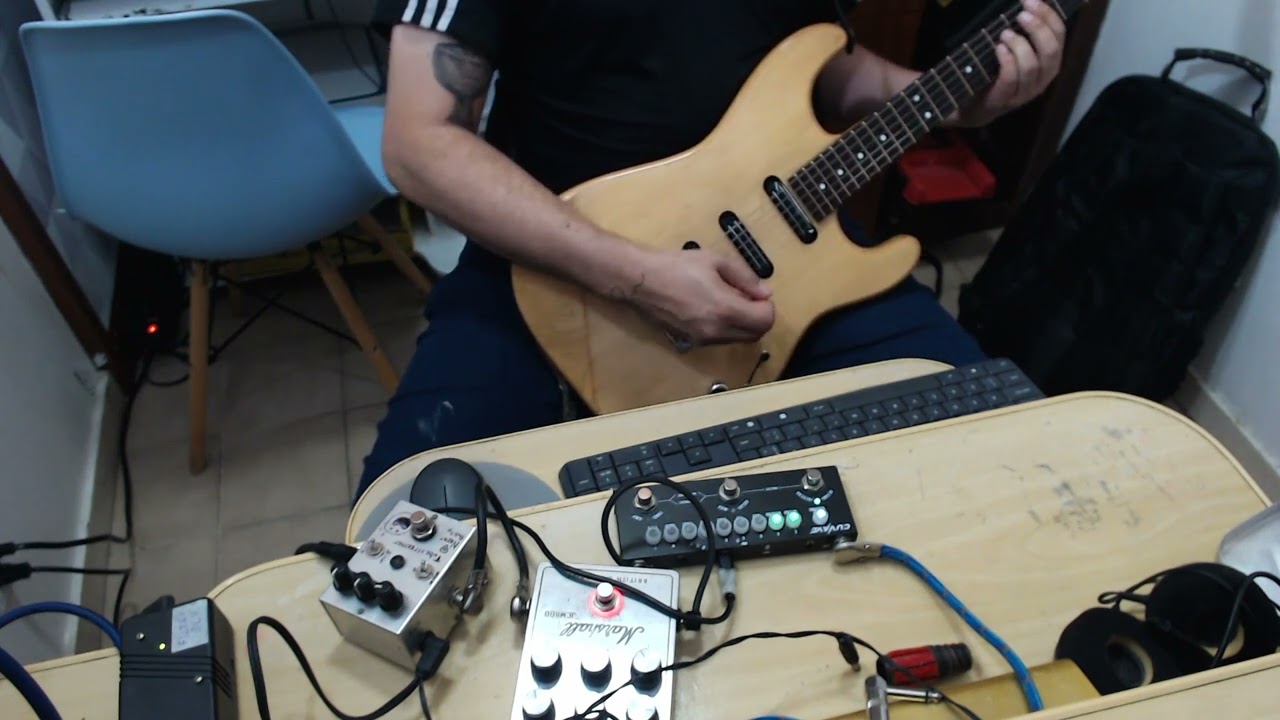 PAL800 clone + God's Cab Impulse Responses @Cuvave Cube Baby. Tonepad TS808 and Range Master.