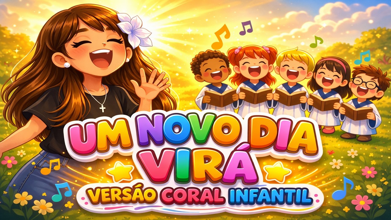 Um Novo Dia Virá - Rayne Almeida | Versão Coral Infantil | Bíblia Viva Kids