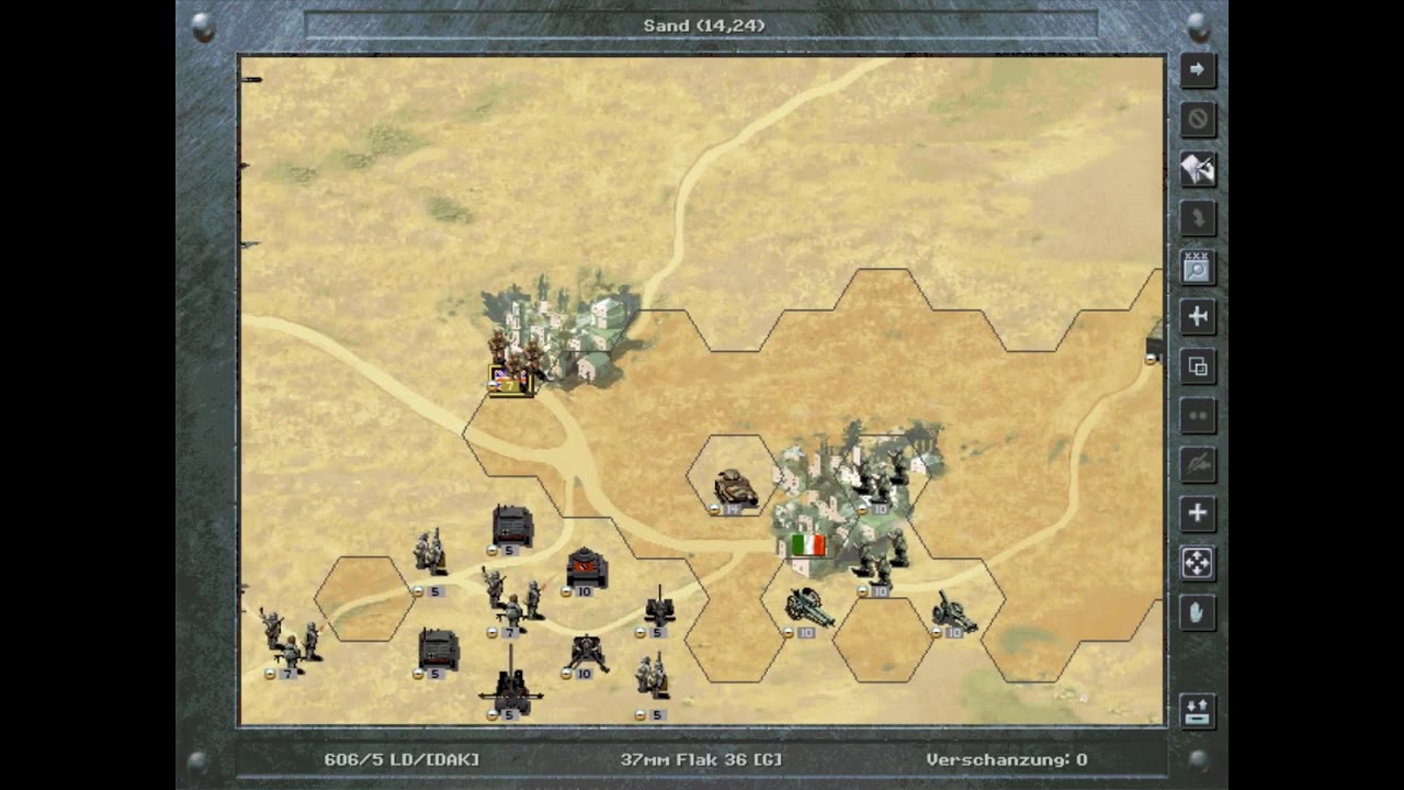 Panzer General 3D Kampagne Deutsches Afrika Korps: Part 1 Benghazi