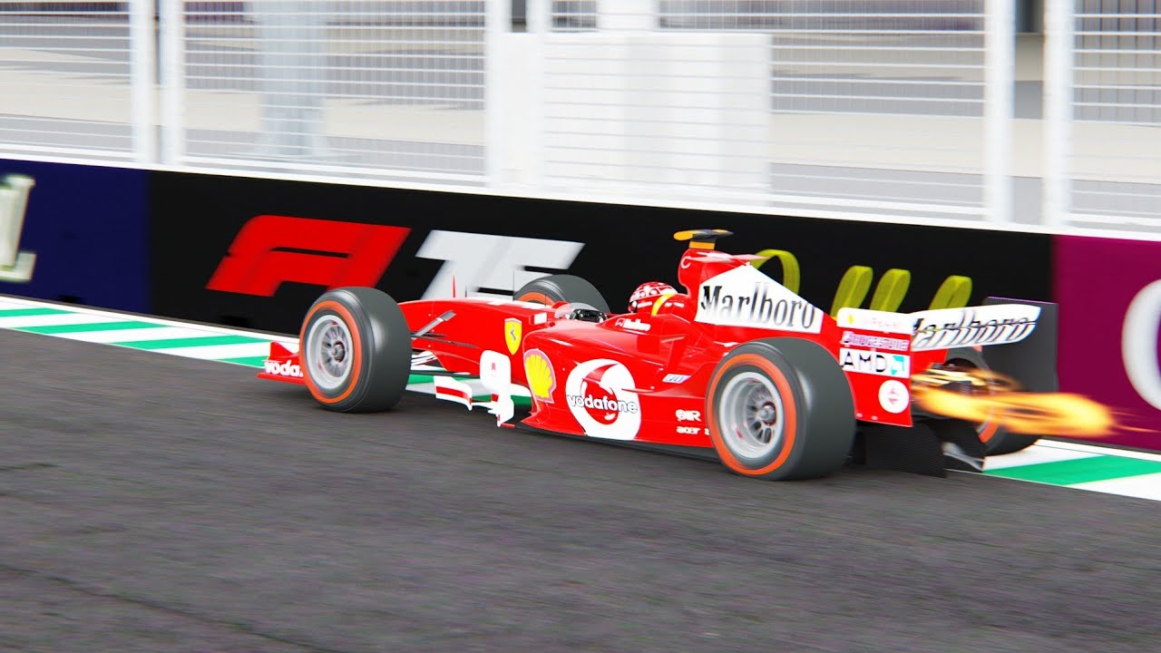 F2004 with Slicks DESTROYS Jeddah Lap Record by 25+ SECONDS! (TV+Cockpit Cam)