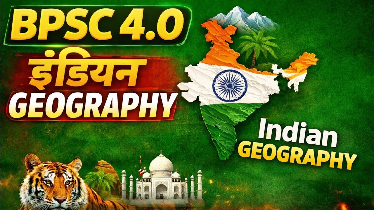 BPSC 4.0 Indian Geography Fatafat Revision | NCERT Top 20 Most Important Questions | Exam 2026