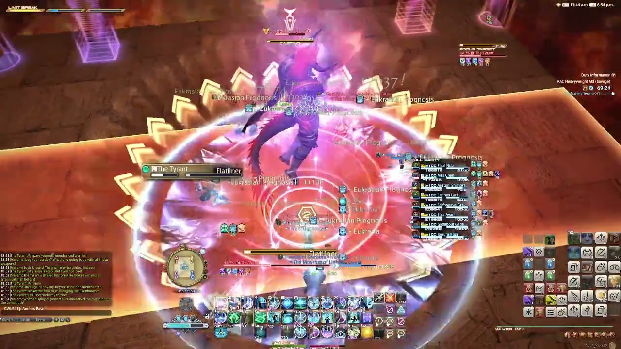 M11S Week 1 Clear (Sage POV) - FFXIV  AAC Heavyweight M3 Savage - The Tyrant