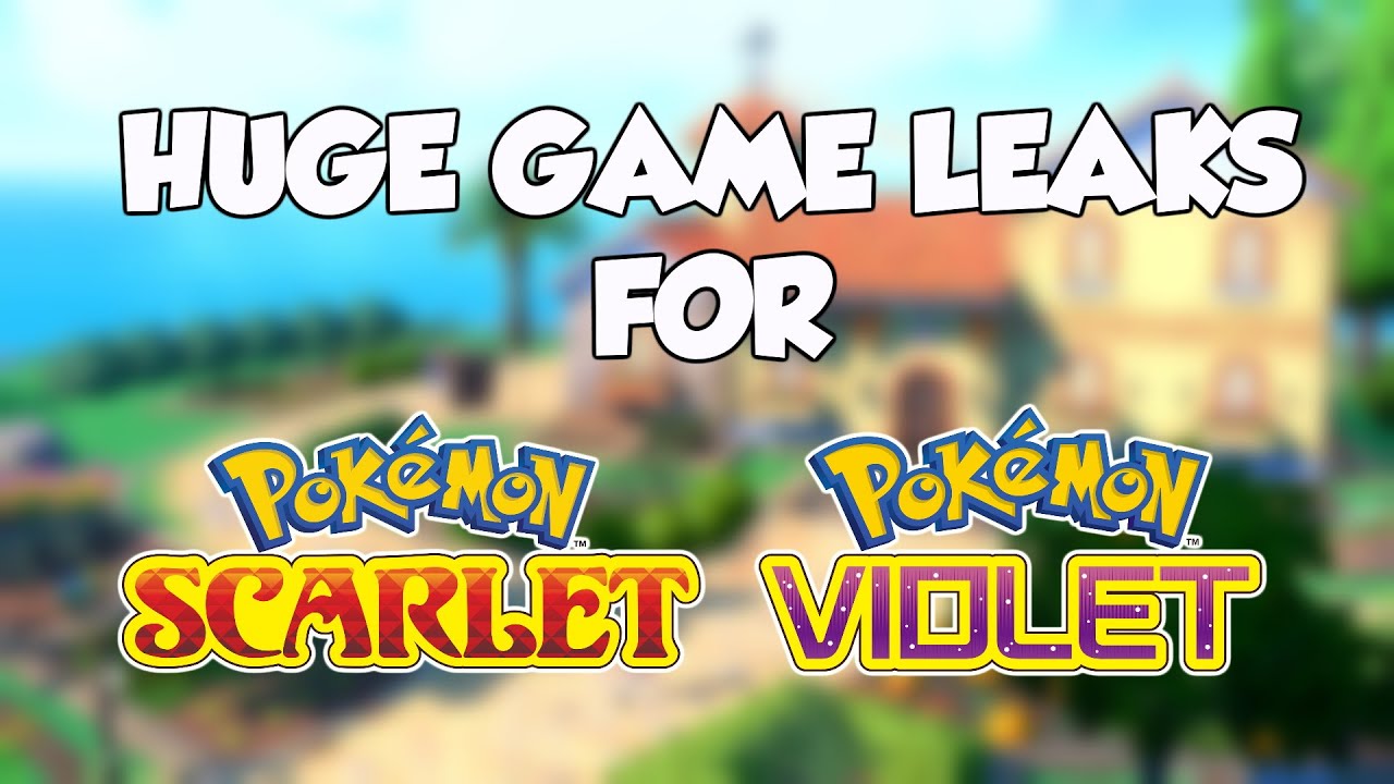 Pokemon Scarlet & Violet FULL GAME LEAKS!! Evolutions and More!!