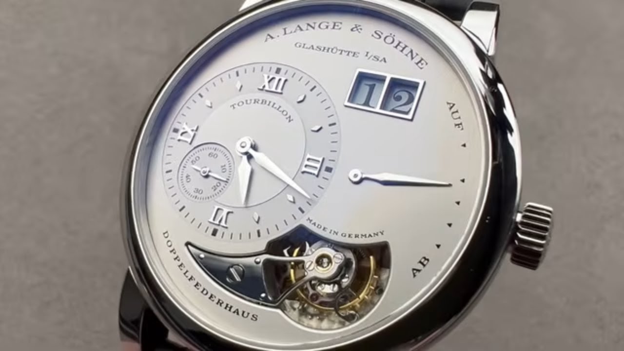Обзор часов A. Lange & Söhne Lange 1 Tourbillon Limited Edition 704.025 A. Lange & Söhne