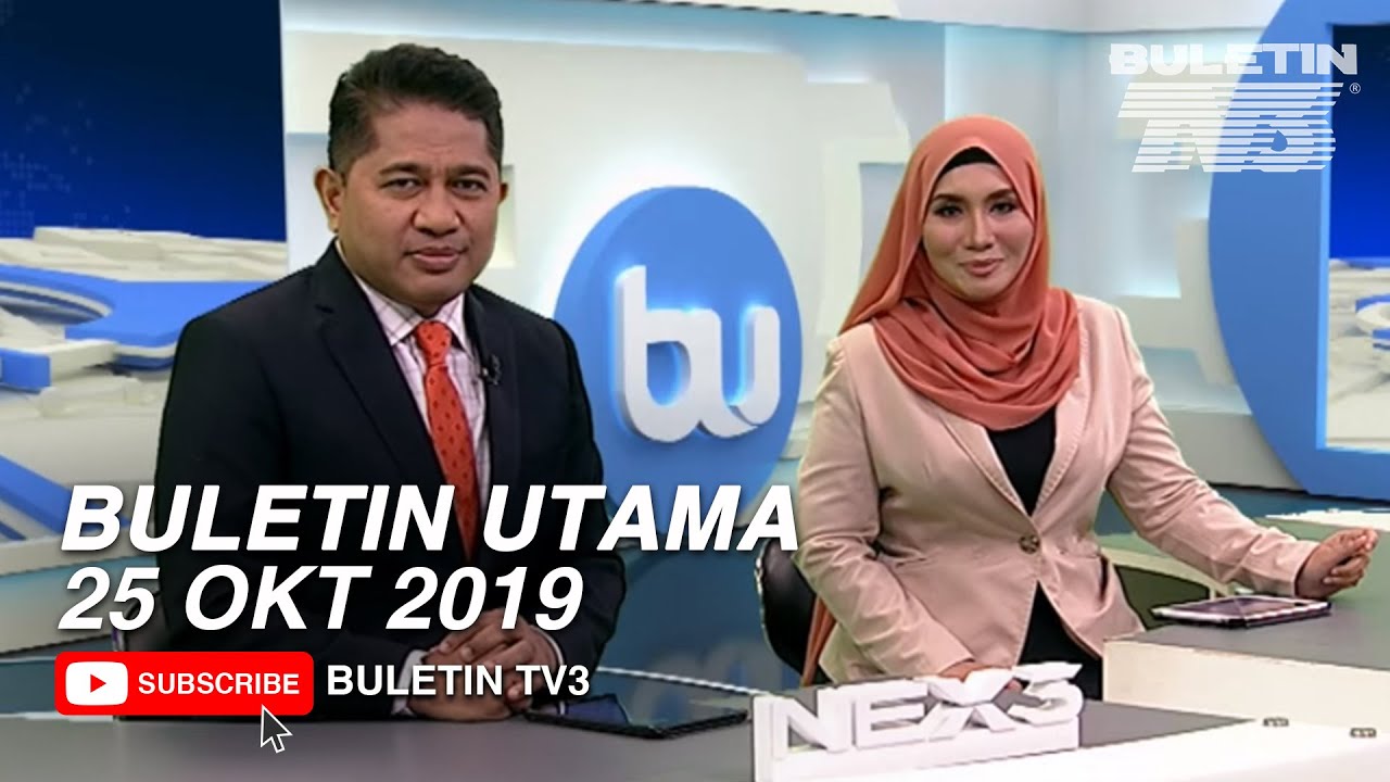 Buletin Utama (2019) | Jumaat, 25 Oktober