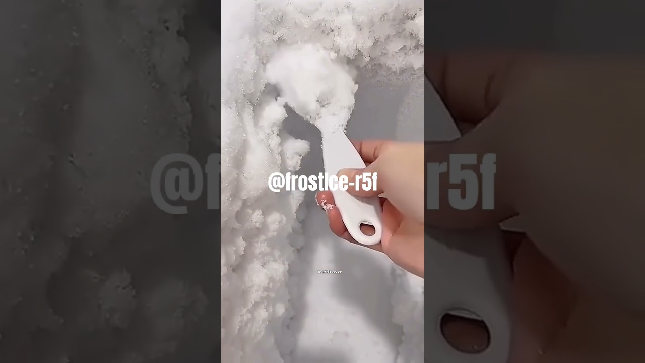 freezer frost eating 