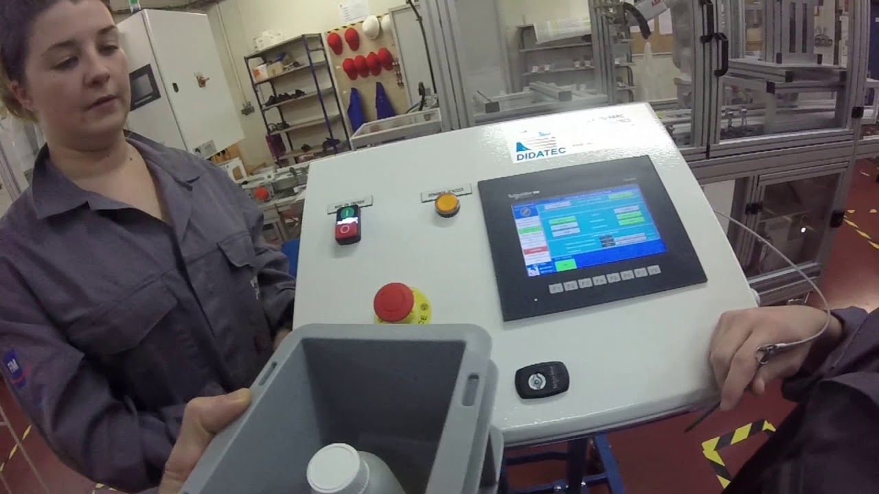 Prise en main de l'encaisseuse robotisée MLP 550
