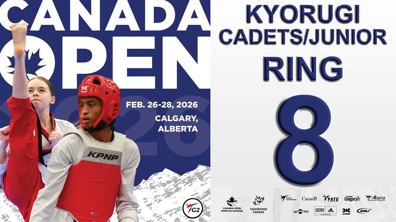 Ring 8 - Cadets & Junior - Canada Open G2 2026