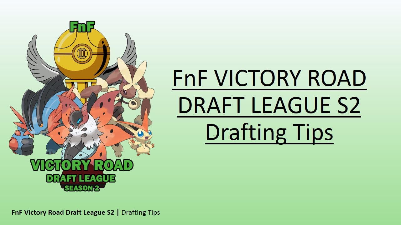 Drafting Tips for a Pokemon Draft League