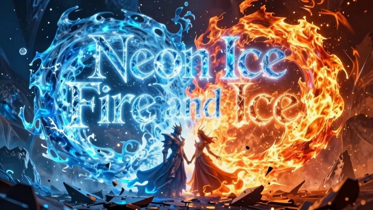 Neon Ice Fire and Ice